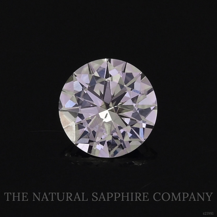 0.83 Ct. White Sapphire from Ceylon (Sri Lanka)