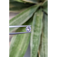 0.83 Ct. White Sapphire from Ceylon (Sri Lanka) Life Style