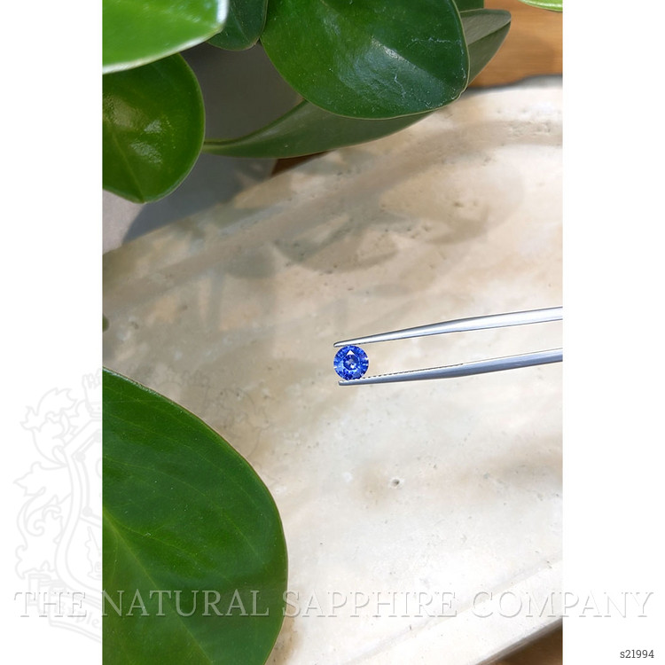 0.86 Ct. Blue Sapphire from Ceylon (Sri Lanka)