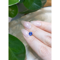 0.86 Ct. Blue Sapphire from Ceylon (Sri Lanka) Life Style