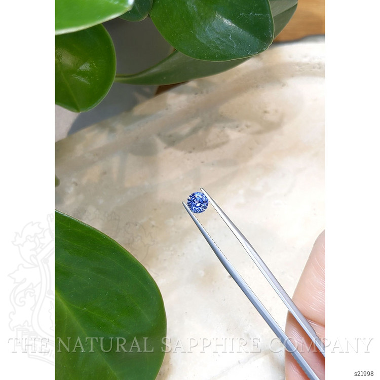 1.13 Ct. Purplish Blue Sapphire from Ceylon (Sri Lanka)