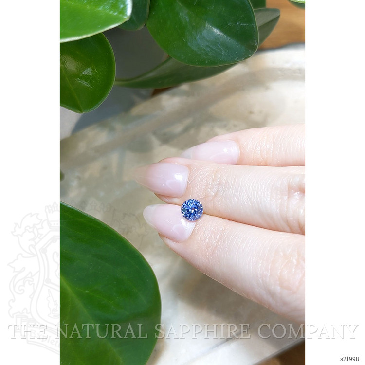 1.13 Ct. Purplish Blue Sapphire from Ceylon (Sri Lanka)