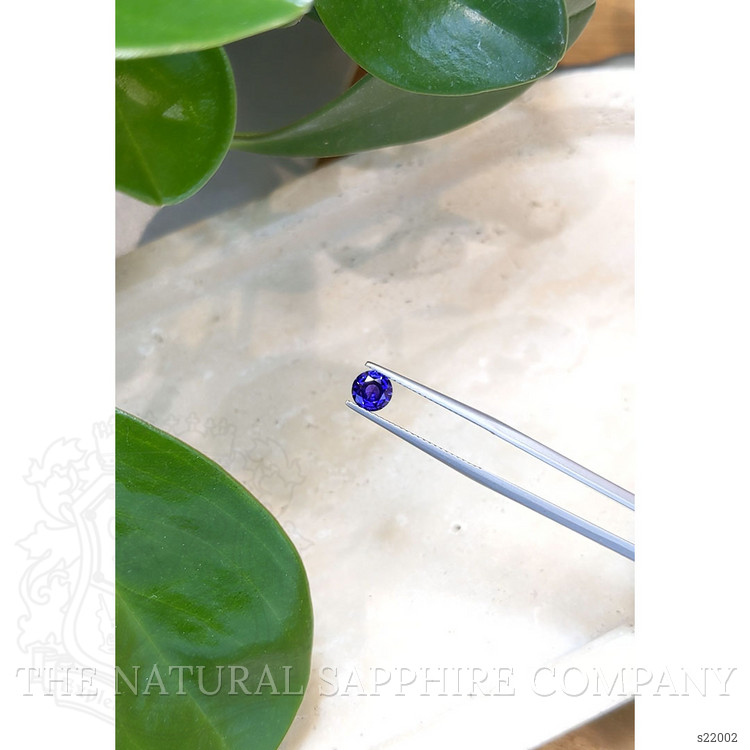 0.78 Ct. Blue Sapphire from Ceylon (Sri Lanka)