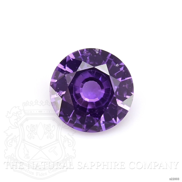 0.65 Ct. Purple Sapphire from Ceylon (Sri Lanka)