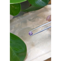 1.22 Ct. Purplish Pink Sapphire from Ceylon (Sri Lanka) Life Style