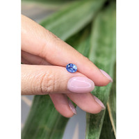 1.15 Ct. Blue Sapphire from Ceylon (Sri Lanka) Life Style