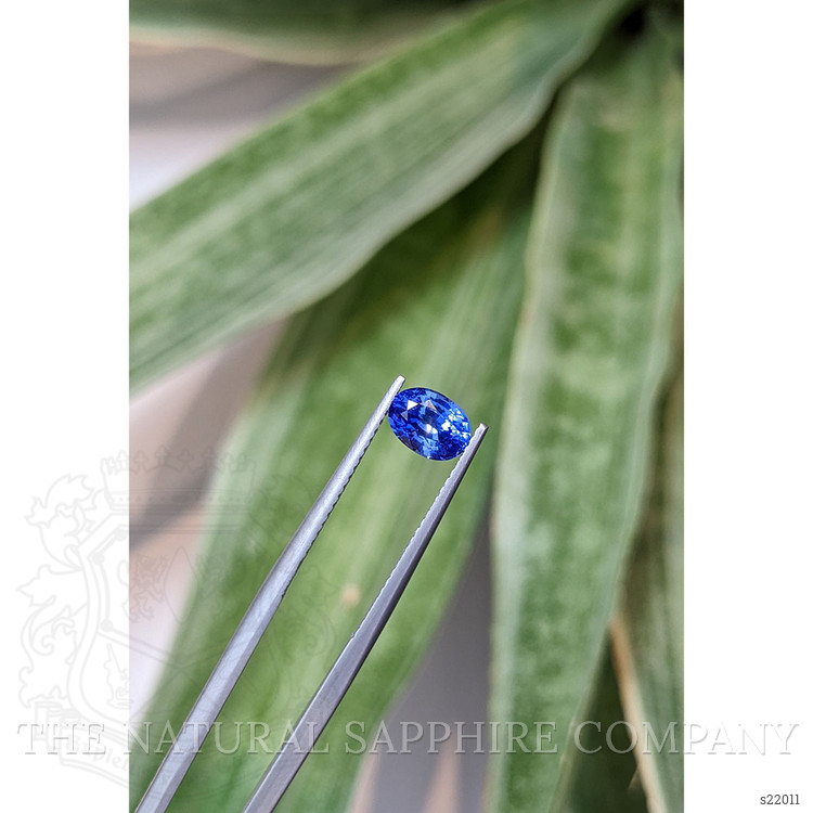 1.22 Ct. Blue Sapphire from Ceylon (Sri Lanka)