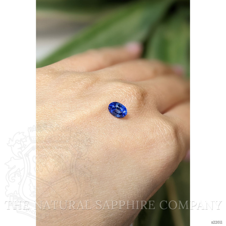1.22 Ct. Blue Sapphire from Ceylon (Sri Lanka)