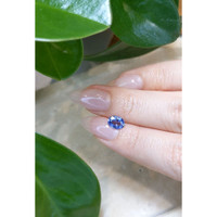 1.14 Ct. Blue Sapphire from Ceylon (Sri Lanka) Life Style