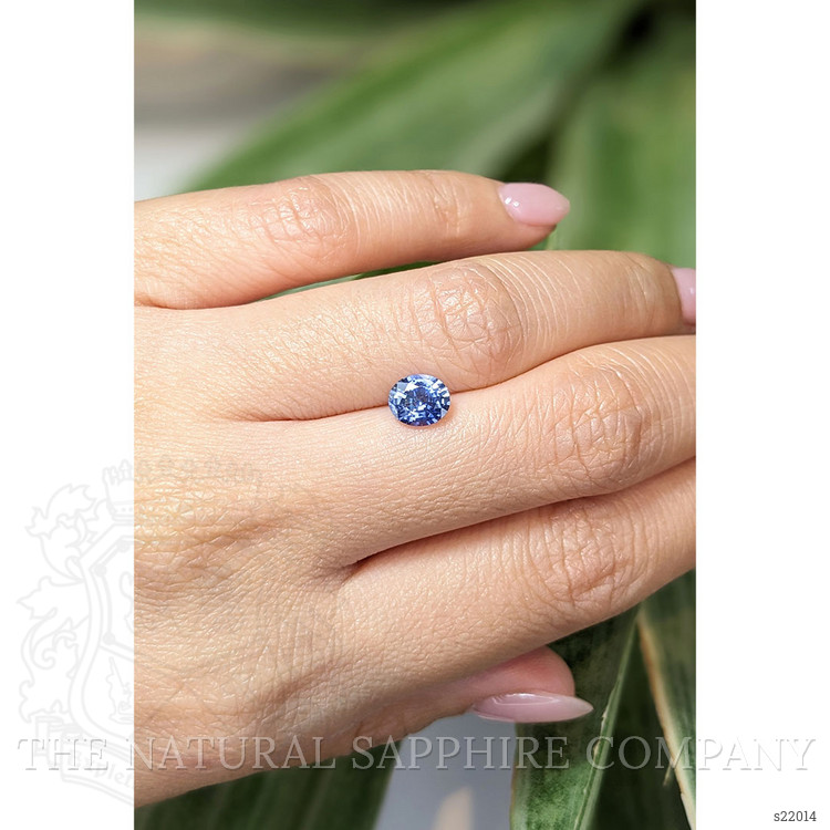 1.11 Ct. Blue Sapphire from Ceylon (Sri Lanka)