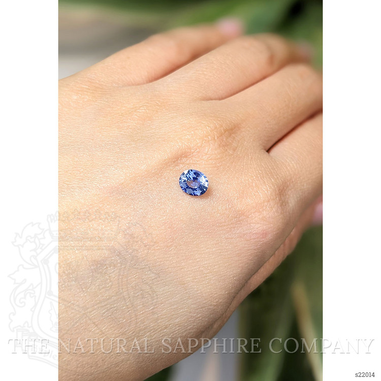 1.11 Ct. Blue Sapphire from Ceylon (Sri Lanka)
