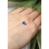 1.17 Ct. Blue Sapphire from Ceylon (Sri Lanka) Life Style