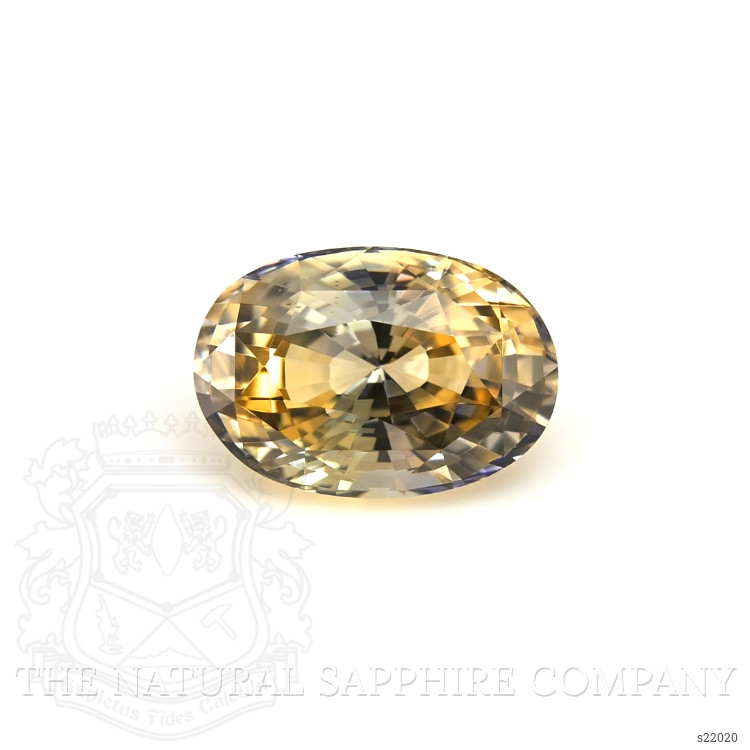 2.08 Ct. Bi Color Sapphire from Ceylon (Sri Lanka)
