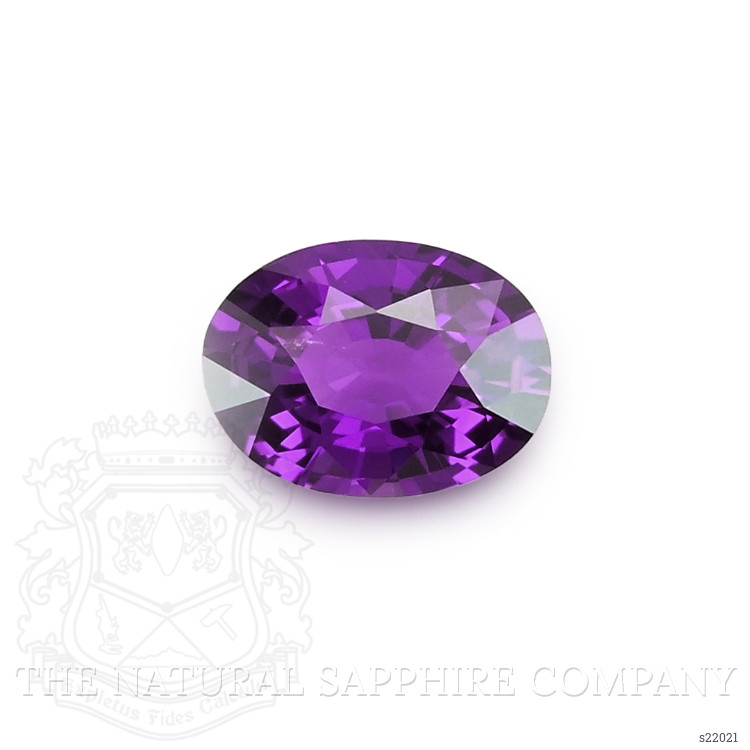 0.75 Ct. Purple Sapphire from Ceylon (Sri Lanka)