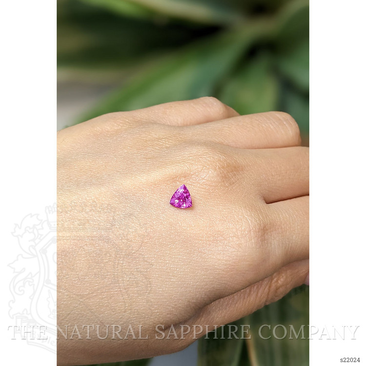 0.79 Ct. Purplish Pink Sapphire from Ceylon (Sri Lanka)