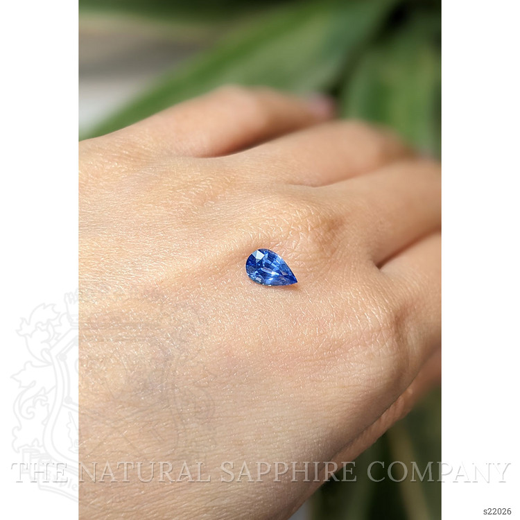1.22 Ct. Blue Sapphire from Ceylon (Sri Lanka)