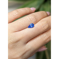 1.22 Ct. Blue Sapphire from Ceylon (Sri Lanka) Life Style