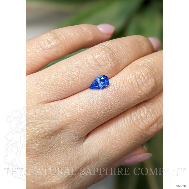 1.22 Ct. Blue Sapphire from Ceylon (Sri Lanka)