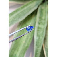 1.22 Ct. Blue Sapphire from Ceylon (Sri Lanka) Life Style