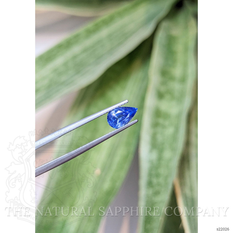 1.22 Ct. Blue Sapphire from Ceylon (Sri Lanka)