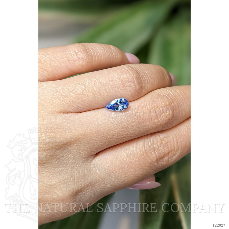 1.33 Ct. Blue Sapphire from Ceylon (Sri Lanka)