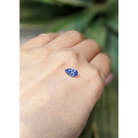 1.41 Ct. Blue Sapphire from Ceylon (Sri Lanka) Life Style