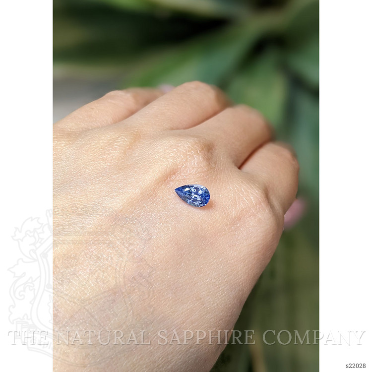 1.41 Ct. Blue Sapphire from Ceylon (Sri Lanka)