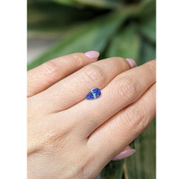 1.41 Ct. Blue Sapphire from Ceylon (Sri Lanka) Life Style