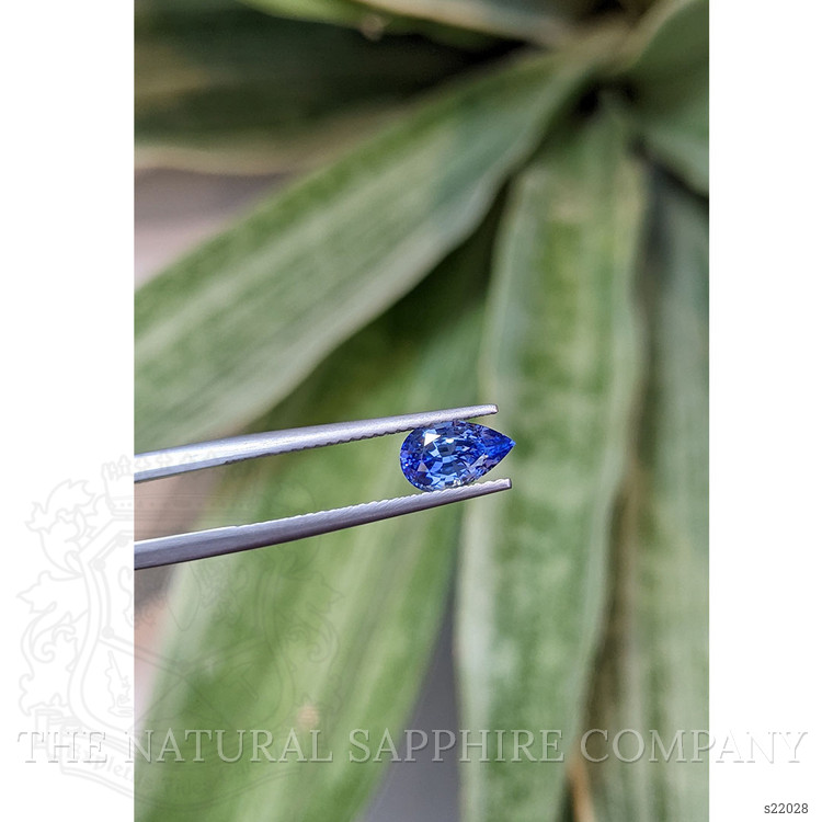 1.41 Ct. Blue Sapphire from Ceylon (Sri Lanka)