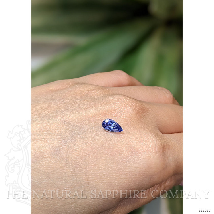 1.26 Ct. Blue Sapphire from Ceylon (Sri Lanka)