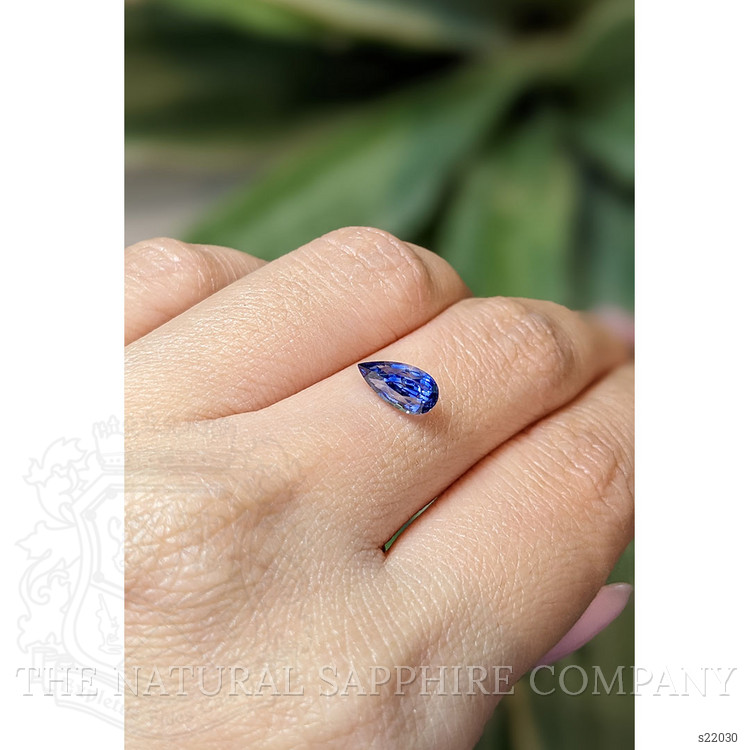 1.44 Ct. Blue Sapphire from Ceylon (Sri Lanka)