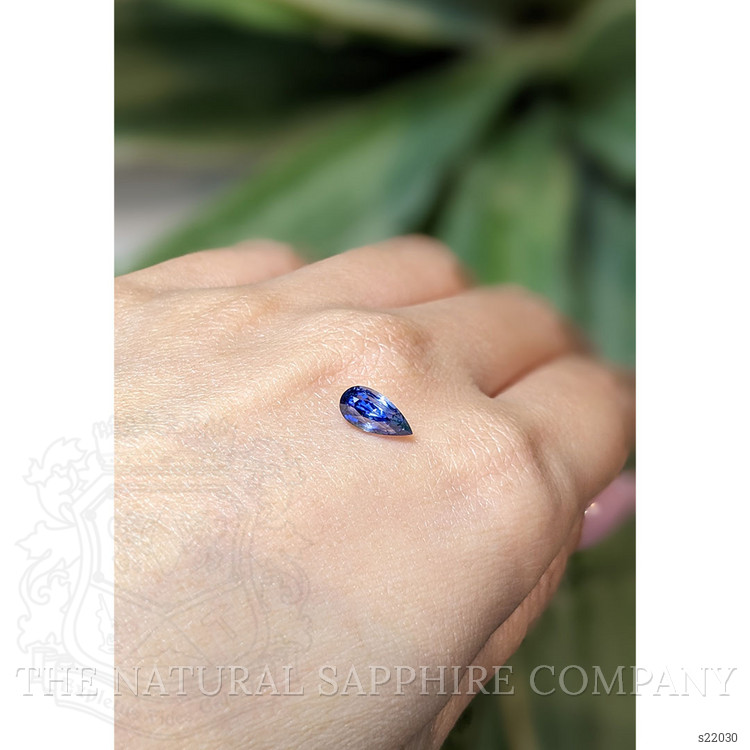 1.44 Ct. Blue Sapphire from Ceylon (Sri Lanka)
