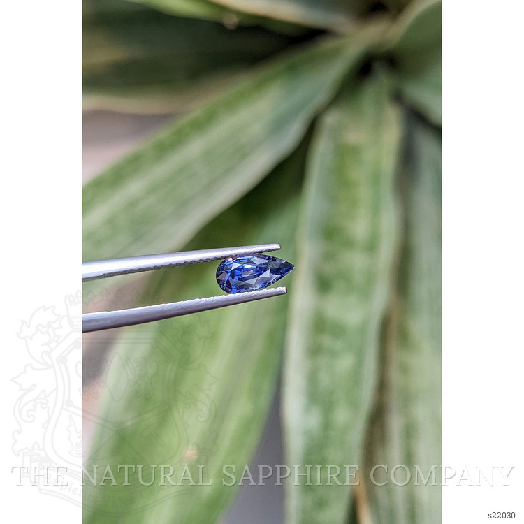 1.44 Ct. Blue Sapphire from Ceylon (Sri Lanka)