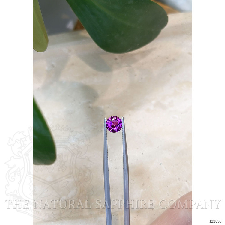 1.16 Ct. Pinkish Purple Sapphire from Ceylon (Sri Lanka)
