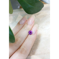 1.16 Ct. Pinkish Purple Sapphire from Ceylon (Sri Lanka) Life Style