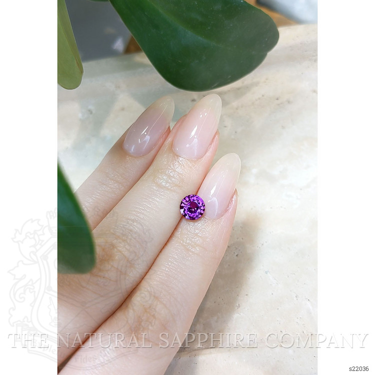 1.16 Ct. Pinkish Purple Sapphire from Ceylon (Sri Lanka)