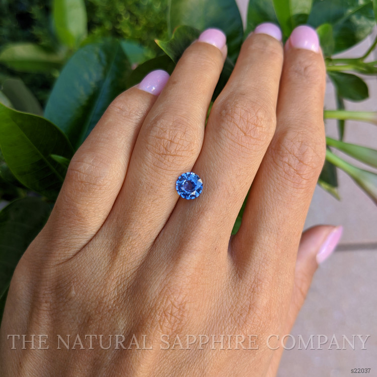 1.40 Ct. Violet Sapphire from Ceylon (Sri Lanka)