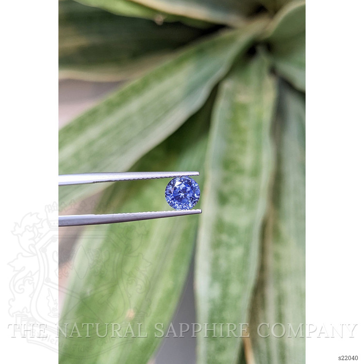 1.95 Ct. Blue Sapphire from Ceylon (Sri Lanka)