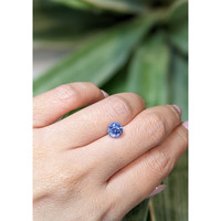 1.95 Ct. Blue Sapphire from Ceylon (Sri Lanka) Life Style