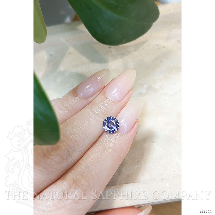 1.74 Ct. Violet Sapphire from Ceylon (Sri Lanka)