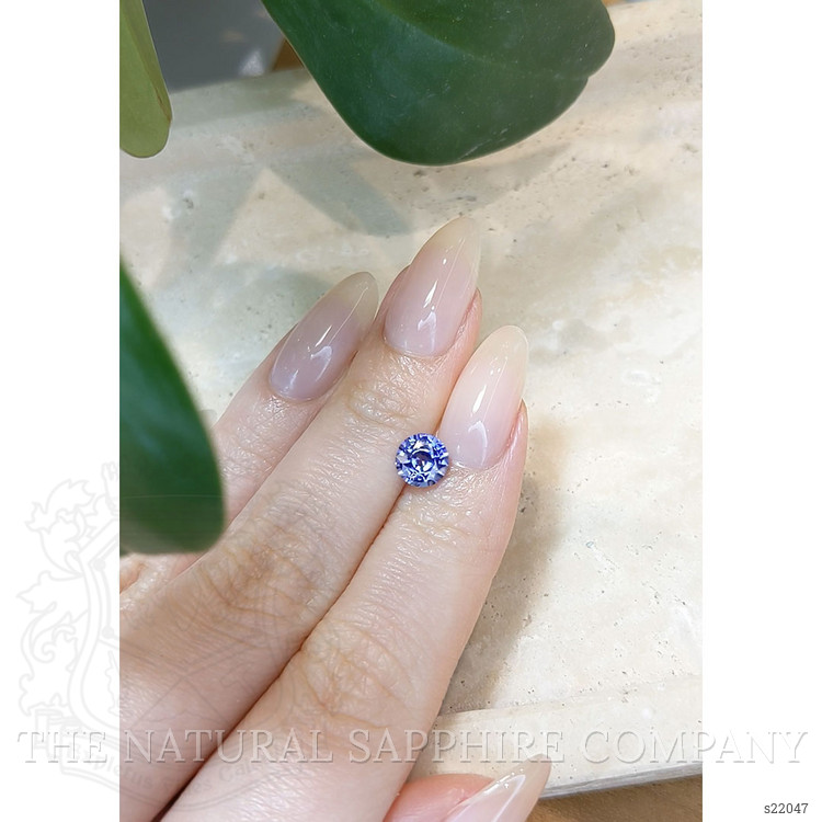 1.28 Ct. Blue Sapphire from Ceylon (Sri Lanka)