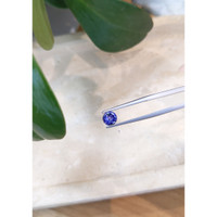 1.13 Ct. Purplish Blue Sapphire from Ceylon (Sri Lanka) Life Style