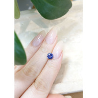 1.13 Ct. Purplish Blue Sapphire from Ceylon (Sri Lanka) Life Style