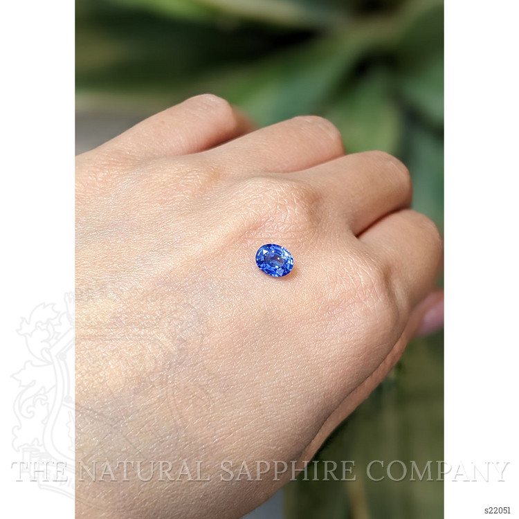 1.00 Ct. Blue Sapphire from Ceylon (Sri Lanka)