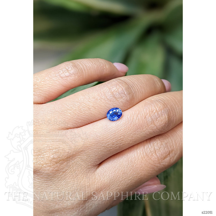 1.00 Ct. Blue Sapphire from Ceylon (Sri Lanka)