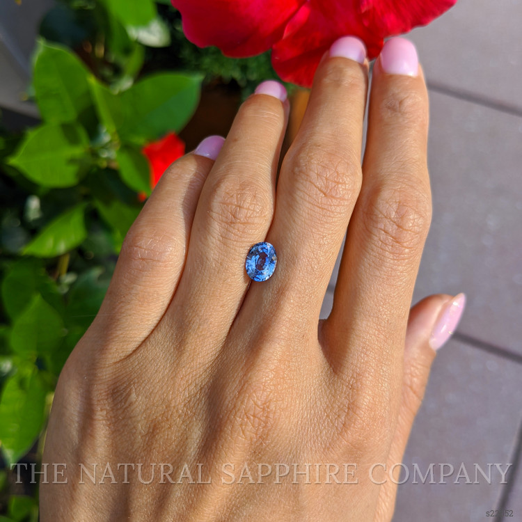 1.65 Ct. Violet Sapphire from Ceylon (Sri Lanka)