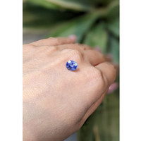2.02 Ct. Blue Sapphire from Ceylon (Sri Lanka) Life Style
