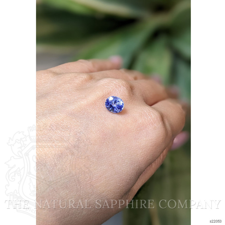 2.02 Ct. Blue Sapphire from Ceylon (Sri Lanka)