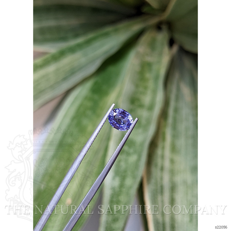 1.57 Ct. Purplish Blue Sapphire from Ceylon (Sri Lanka)