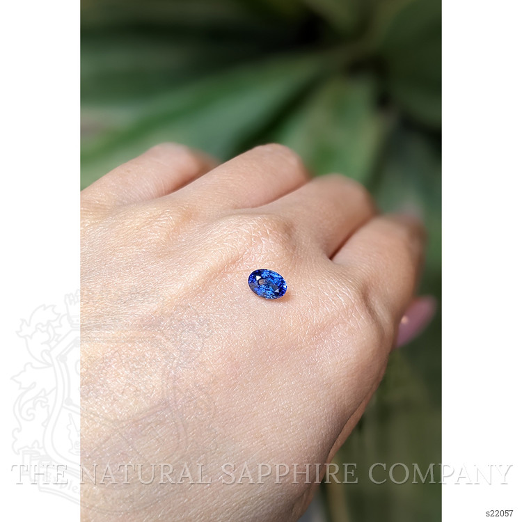 1.03 Ct. Blue Sapphire from Ceylon (Sri Lanka)